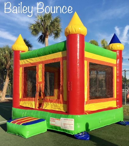 Bailey Bounce 2-in-1 w/ Basketball Hoop Bailey Bounce 2-in-1 w/ Basketball Hoop